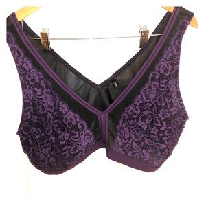 Torrid Size 3 purple bralette